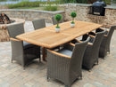 Royal Teak Family Rectangular 72/96
