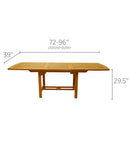 Royal Teak Family Rectangular 72/96
