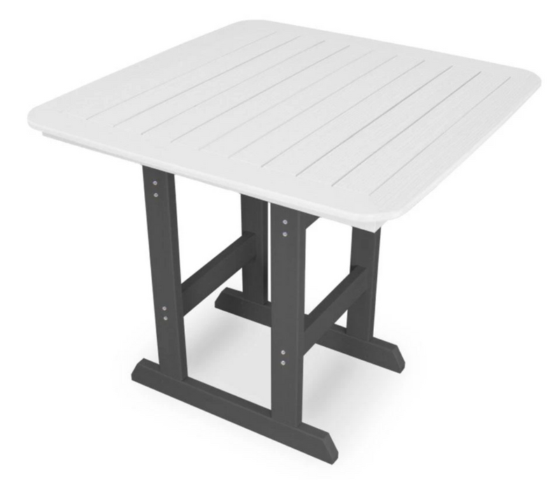 Polymer 44" Square Bar Table