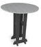 QS Polymer 36" Round Bar Table